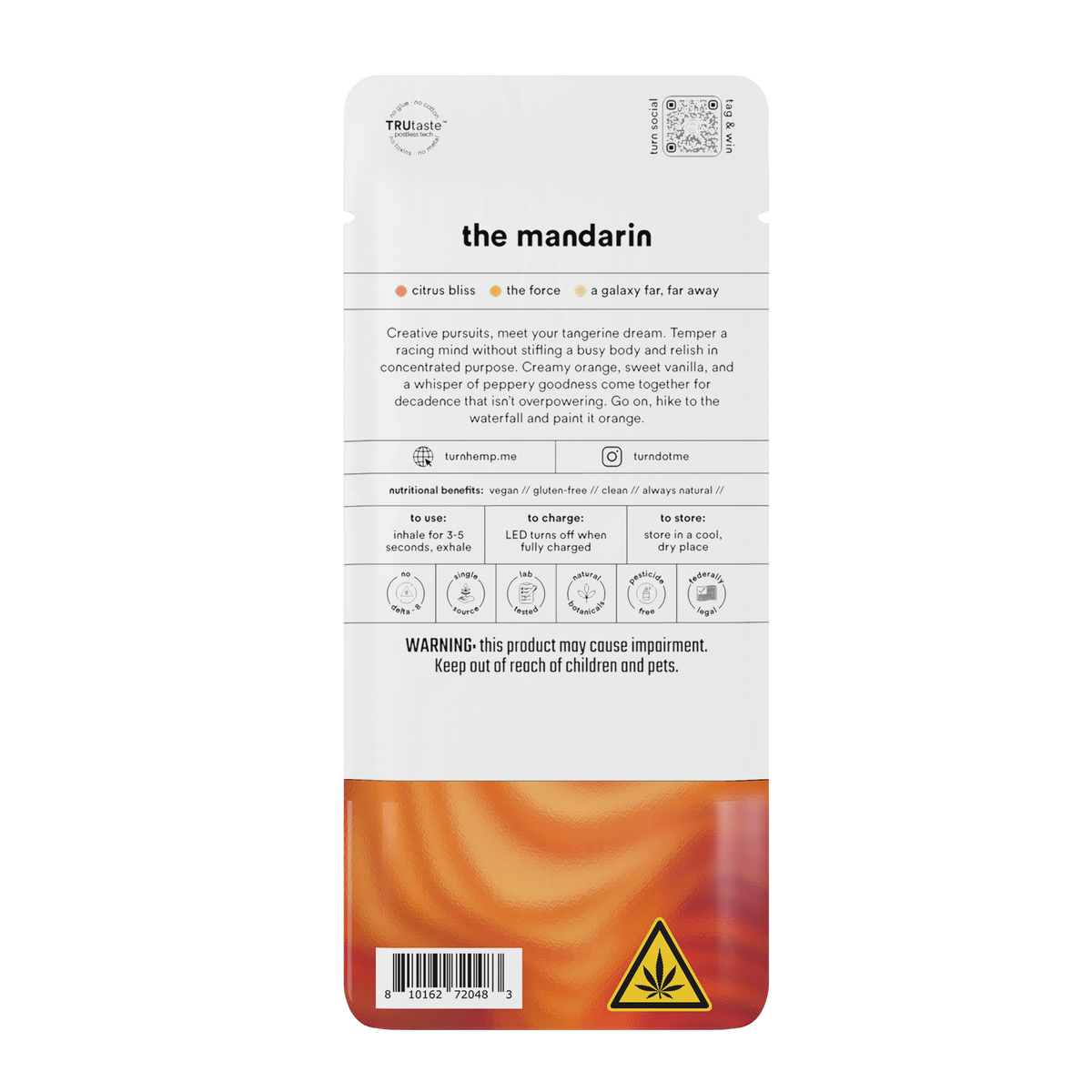 the mandarin // 2.0g // thca
