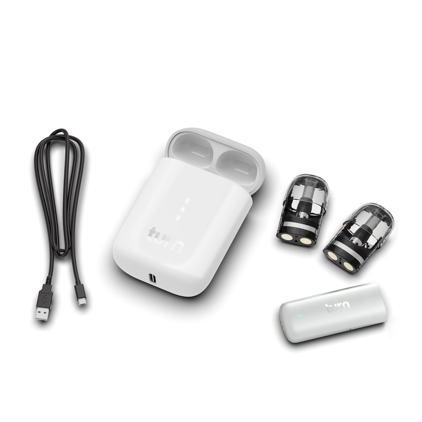 turn podpak // white