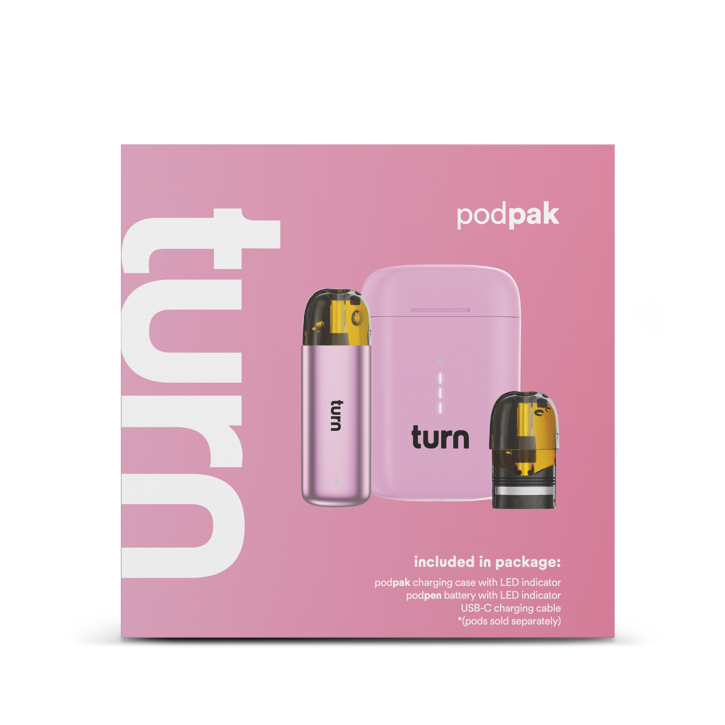 turn podpak // pink