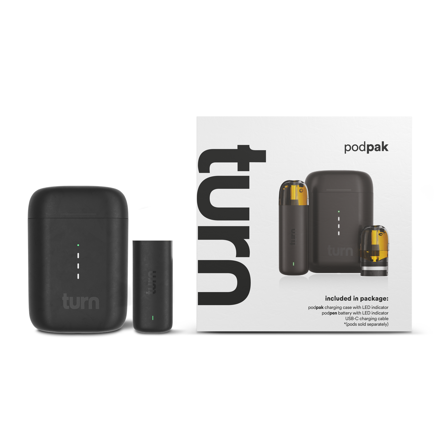 turn podpak // black