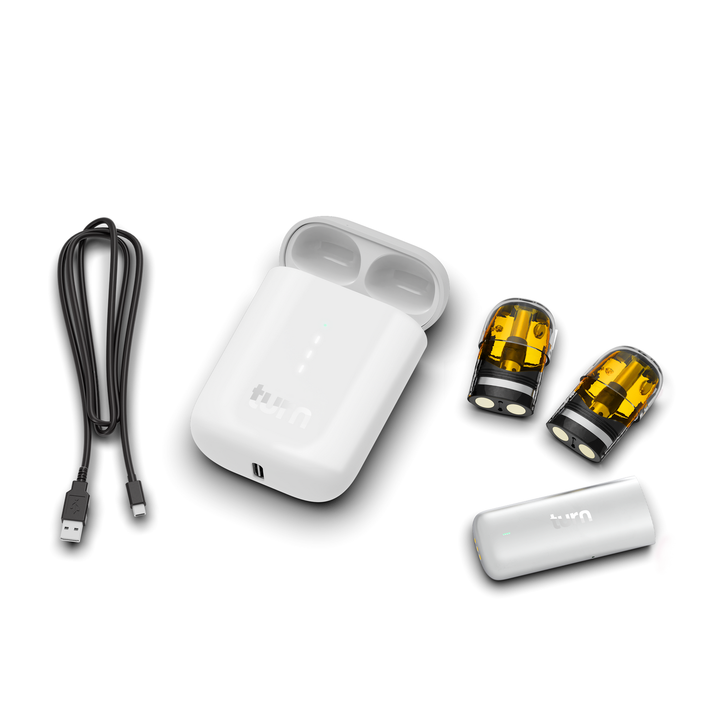 turn podpak // white