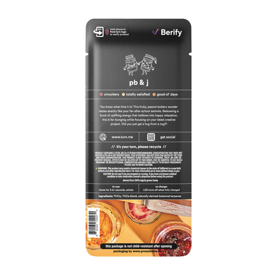 pb & j // 2.0g // thca