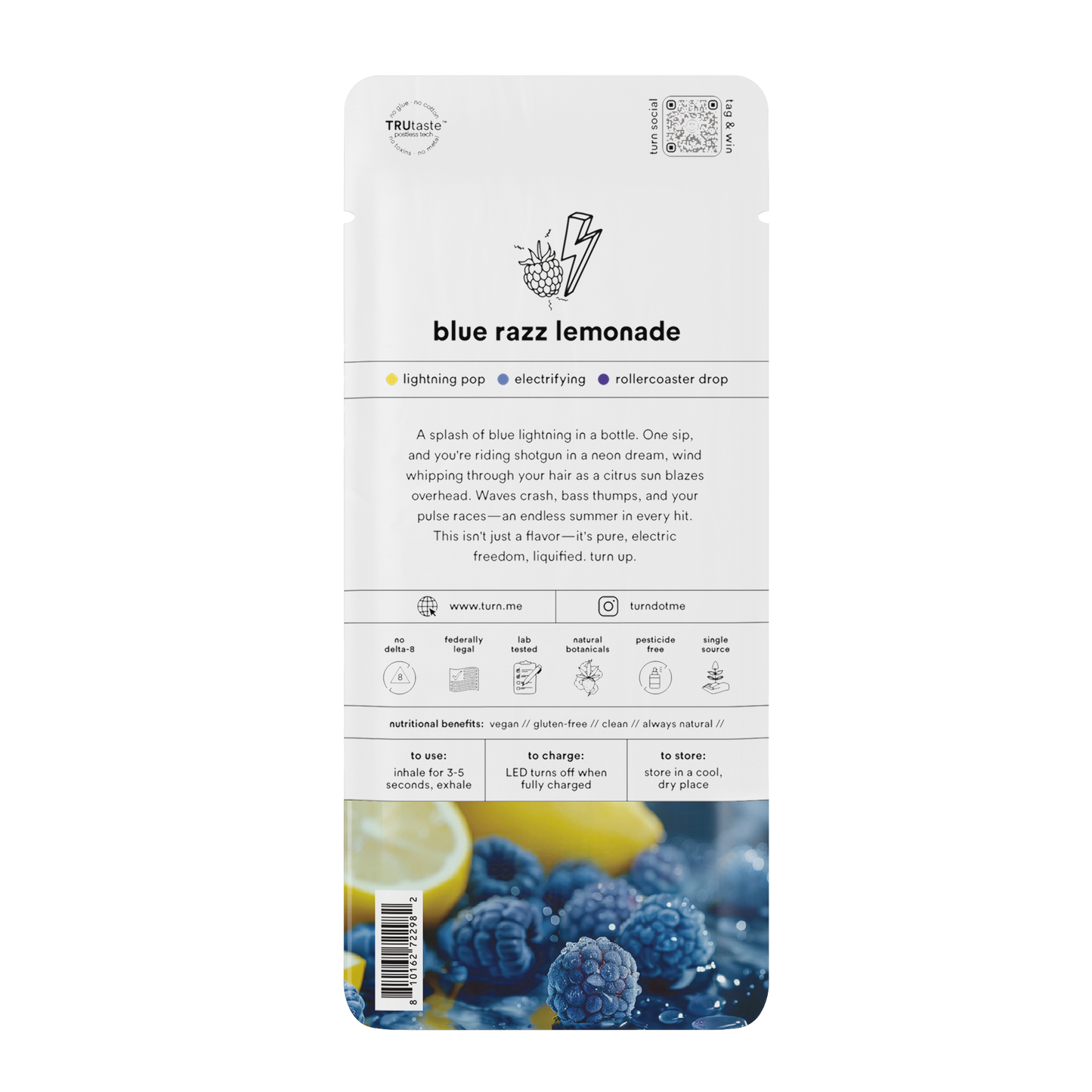 blue razz lemonade  // 2.0g // thca