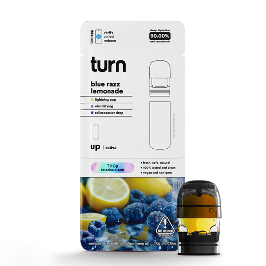 blue razz lemonade // thcp