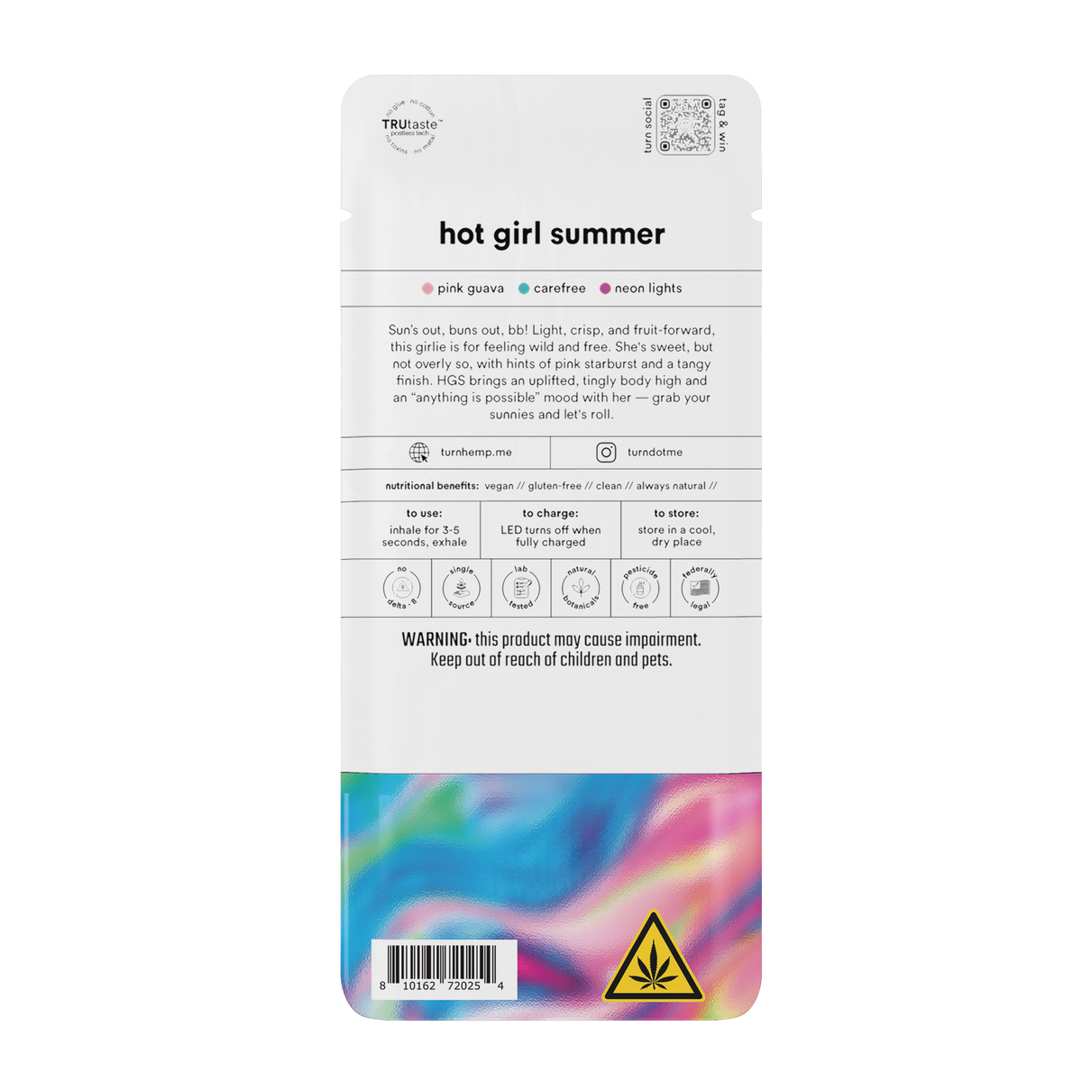 hot girl summer // 2.0g // thca