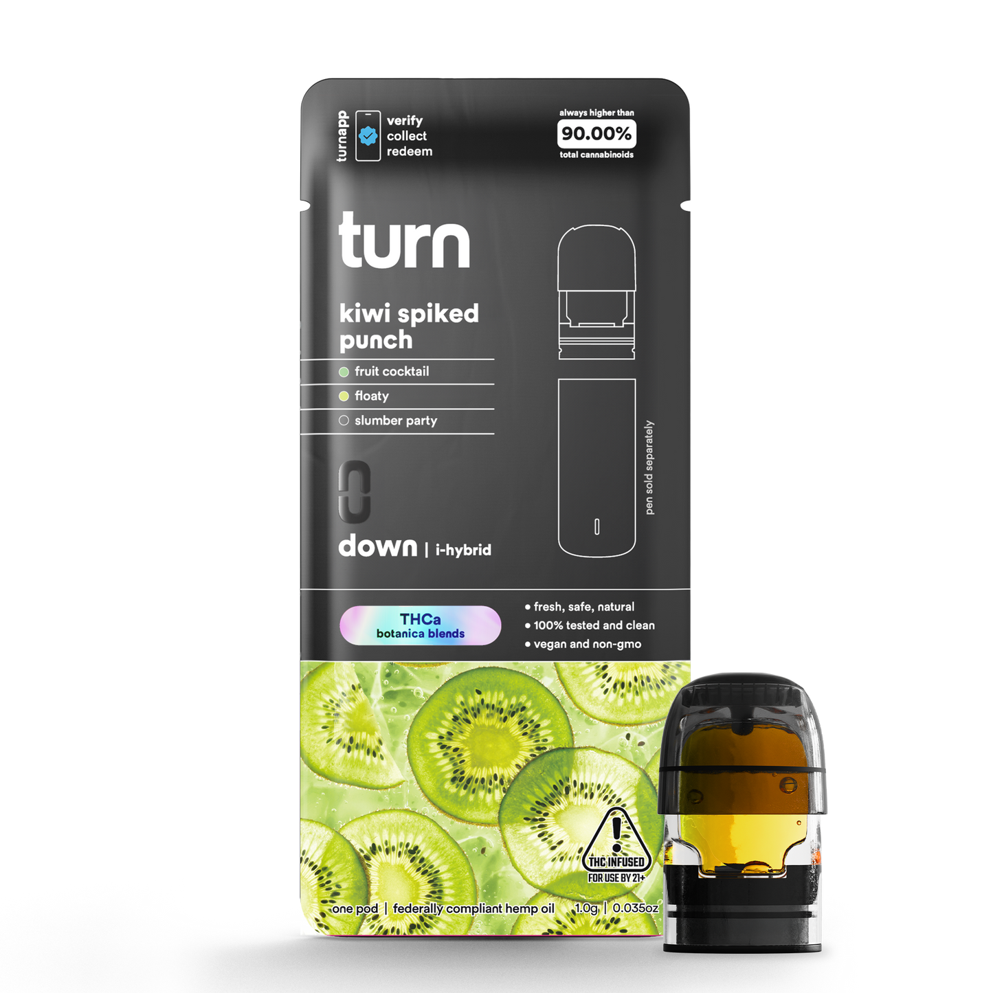 kiwi spiked punch // thca