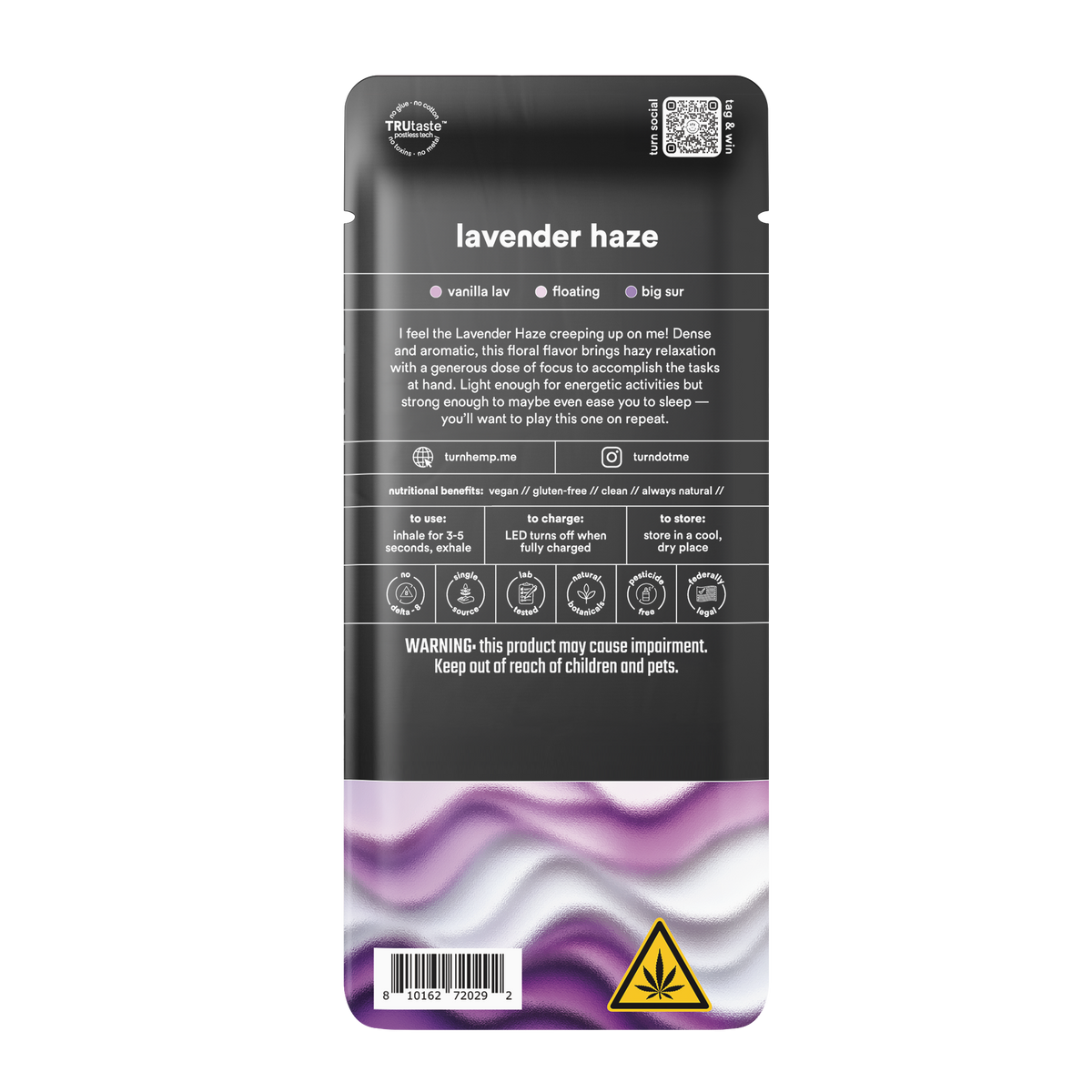 lavender haze // 2.0g // thca