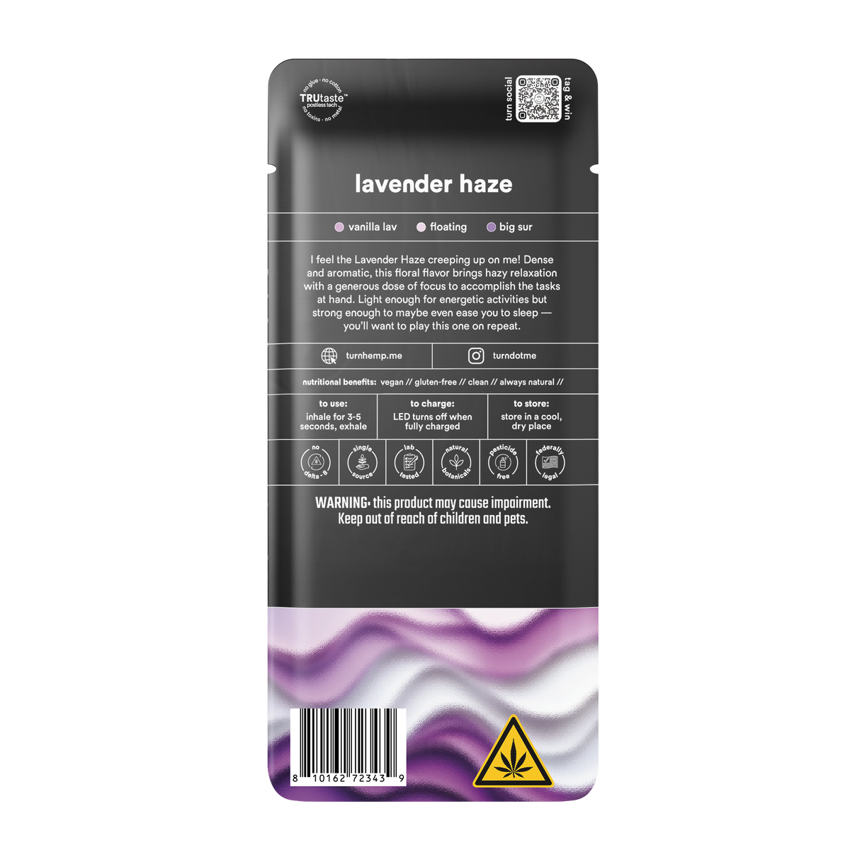 lavender haze // 2.0g // thcp