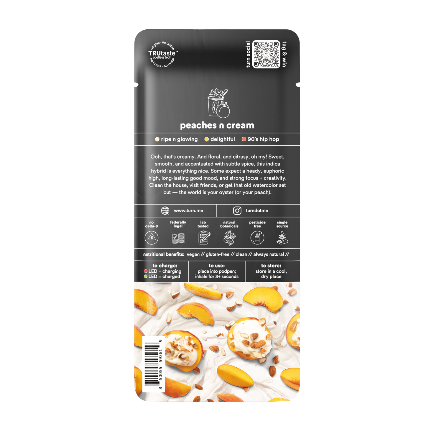 peaches n cream // thca