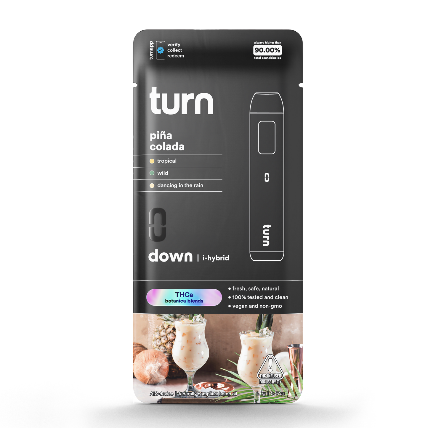 piña colada // 2.0g // thca