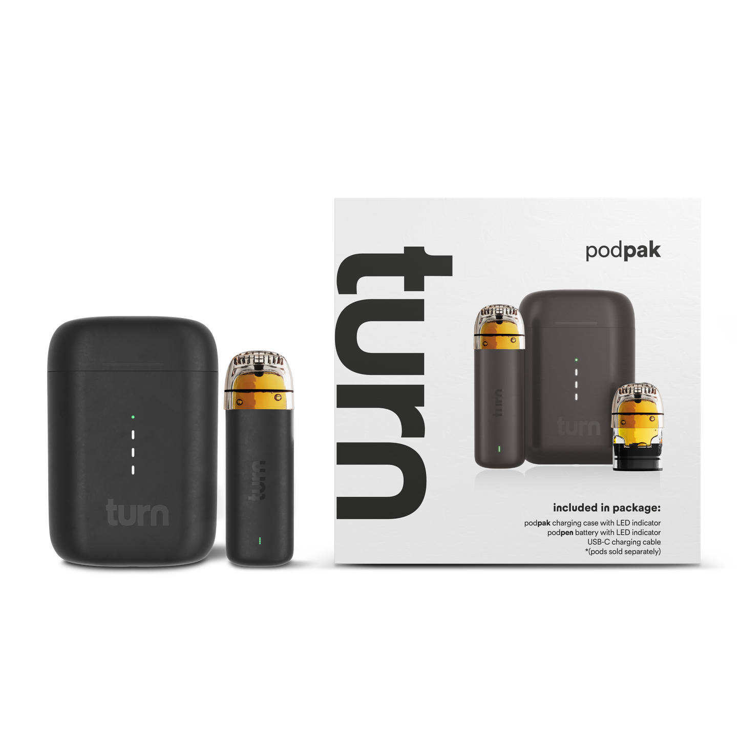 turn podpak // black