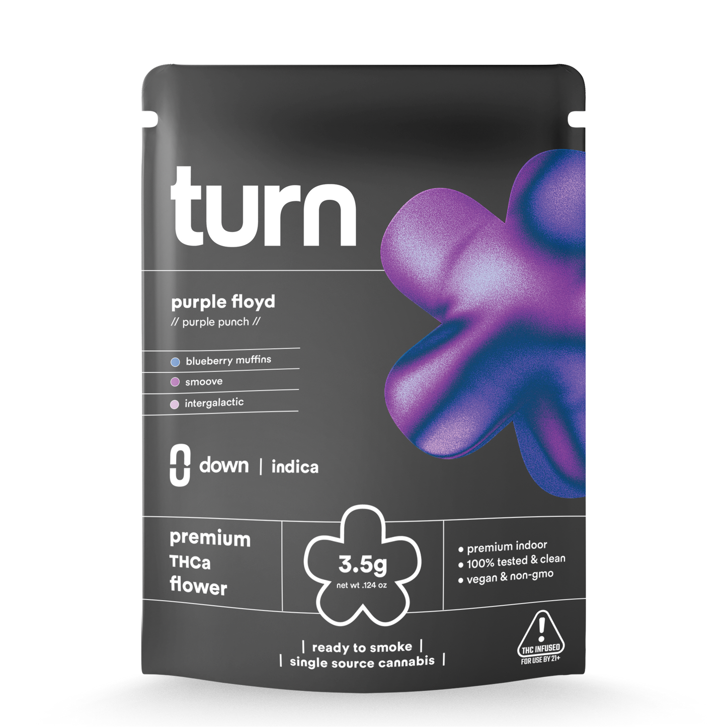 purple floyd // 3.5g // THCa flower