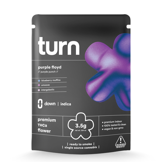 purple floyd // 3.5g // THCa flower