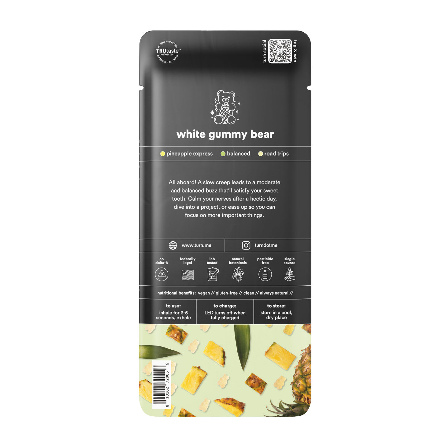 white gummy bear // 2.0g // thca