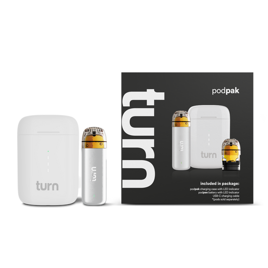 turn podpak // white